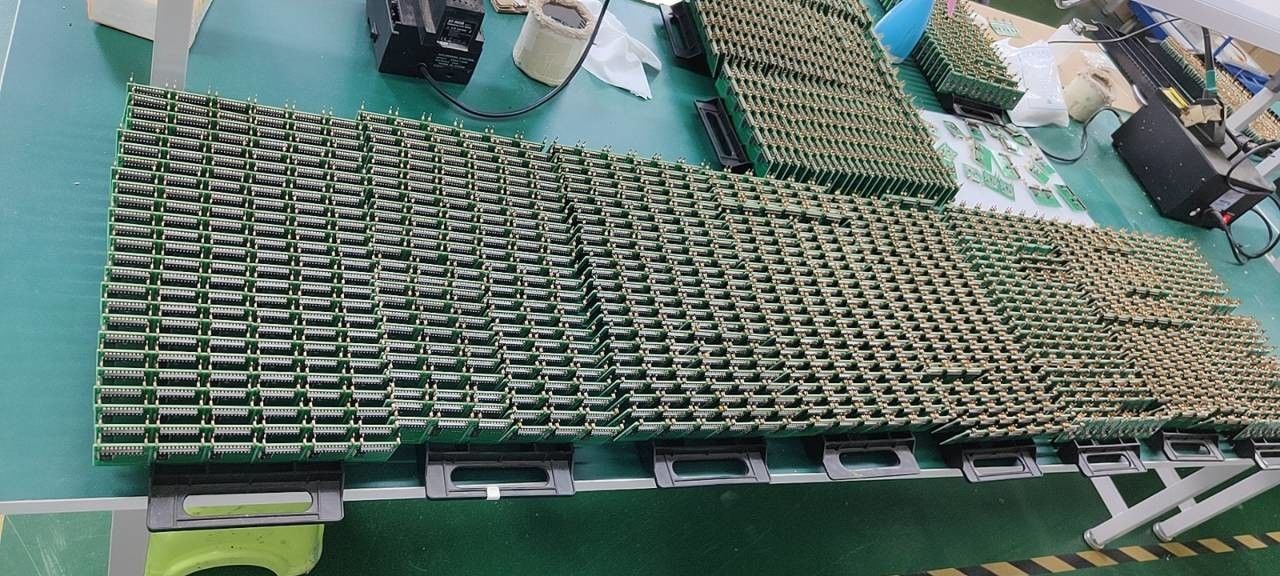 Shenzhen Jutai Comm Co., Ltd. производственная линия производителя