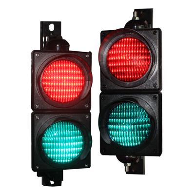 JD112HF-C 100mm Red Green LED Traffic Signal Light with OSRAM High Power LED, Fresnel Lens and IP65 for Parking Barrier Gate and Vehicle Access Control