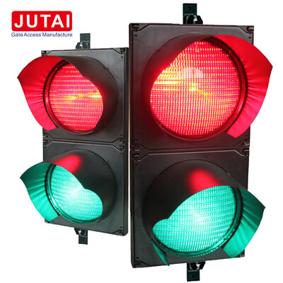JUTAI JD112HF-C 100мм светофорный столб со светодиодами красного и зеленого цвета с защитой IP65 для шлагбаумов