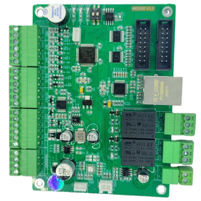 Контроллер светодиодного дисплея системы парковки NED200 с TCP IP MQTT RS485 HUB75 HUB08 Реле и голосовым оповещением